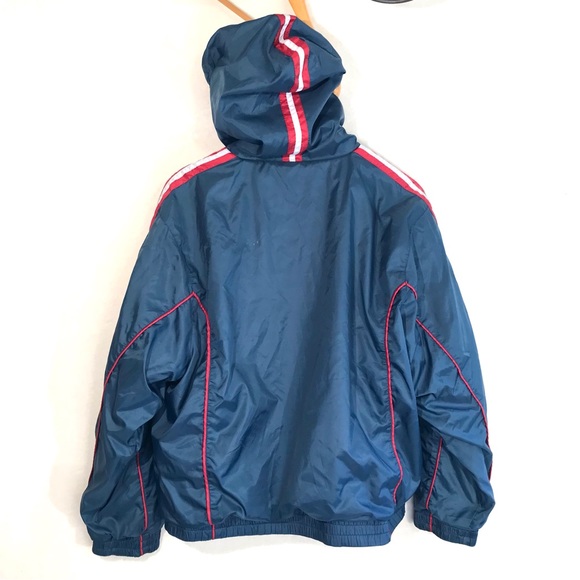 STRANGER THINGS vintage style bomber jacket Ragsport reversible sports shacket - Picture 3 of 12